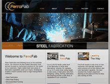 Tablet Screenshot of ferro-fab.com